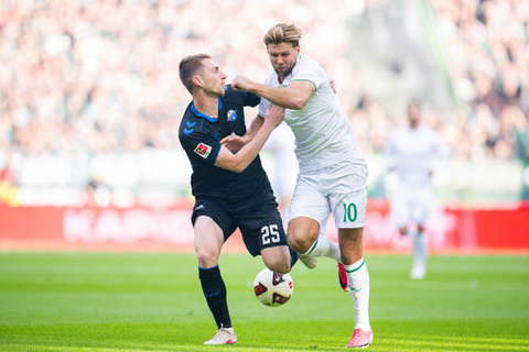 Fußball, 1. BL, SV Werder Bremen - SC Paderborn 07