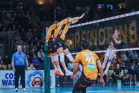 Volleyball, VBL, Berlin Recycling Volleys v FT 1844 Freiburg