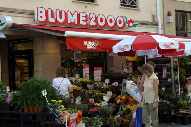 Blume 2000 Filiale Fotos IMAGO