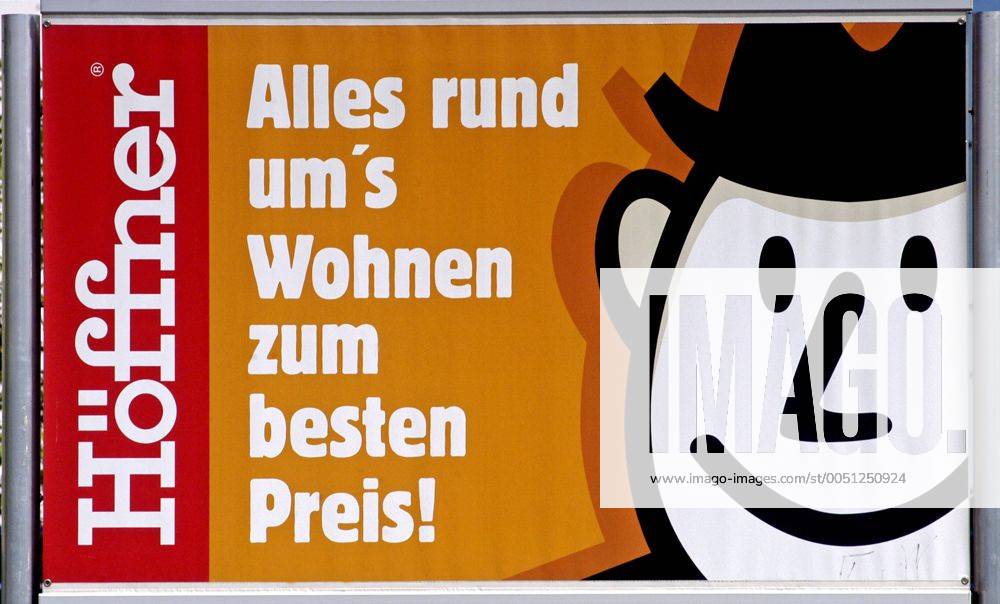 Werbung von Höffner - Möbelmarkt