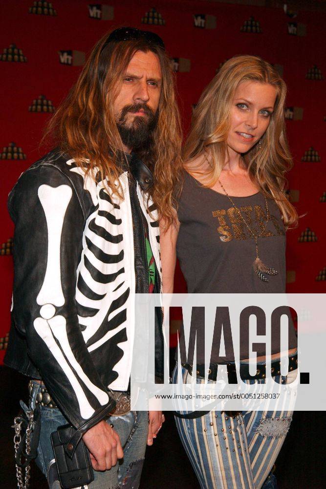 Sänger Rob Zombie mit seiner Ehefrau Sheri Moon anlässlich der VH1 Rock  Honors in Las, image size:667x1000