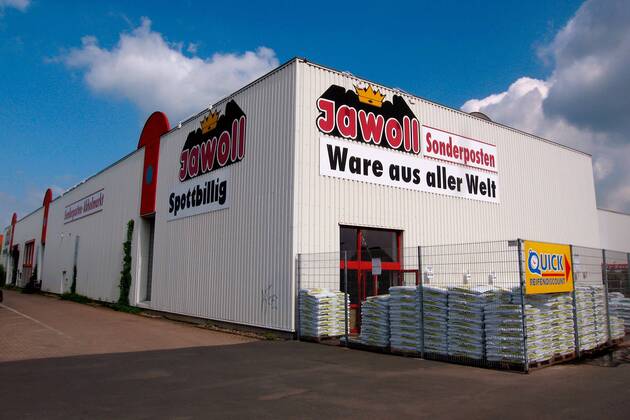 Jawoll-Sonderpostenmarkt in
