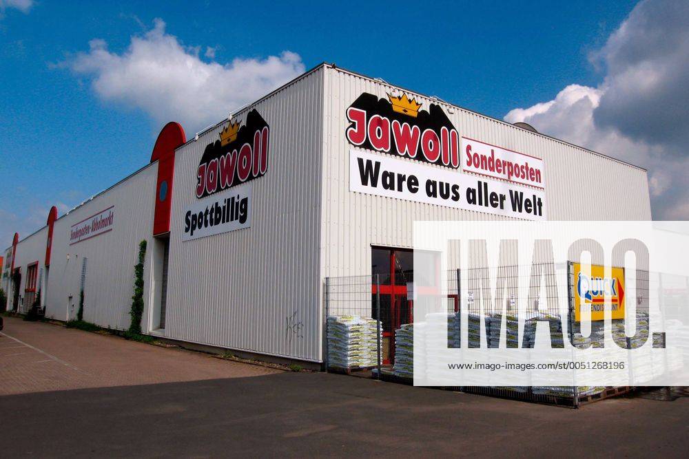 Jawoll-Sonderpostenmarkt in
