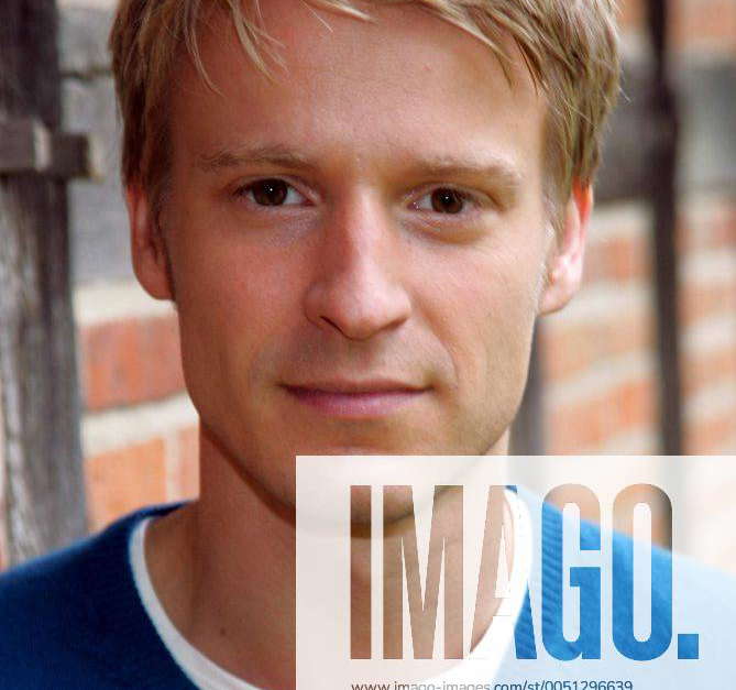 Schauspieler Max von Pufendorf (GER) bei einem Pressetermin in Loit zum ...