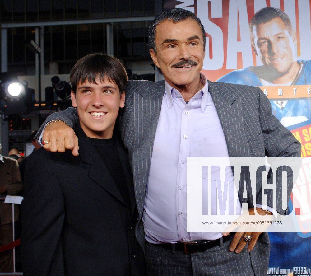 Schauspieler Burt Reynolds und sein Sohn Quinton (beide USA) anlässlich der  Filmpremiere von - The