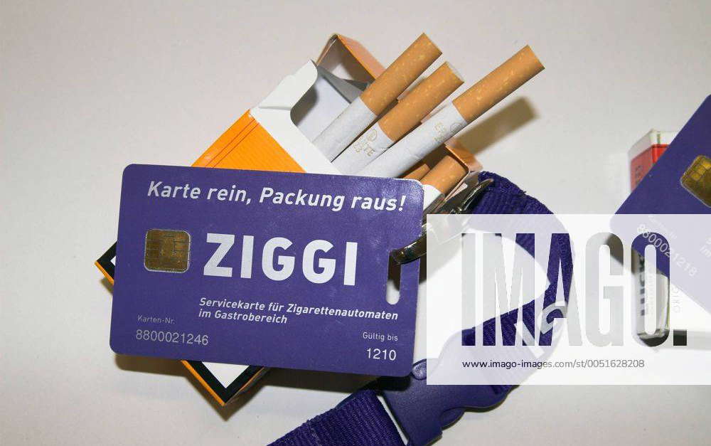 ZIGGI - Karte rein, Packung raus! - Servicekarte des