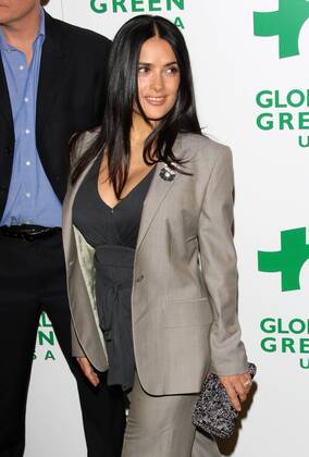 Schauspielerin Salma Hayek anlässlich der - Global Green pre-Oscar Party - in