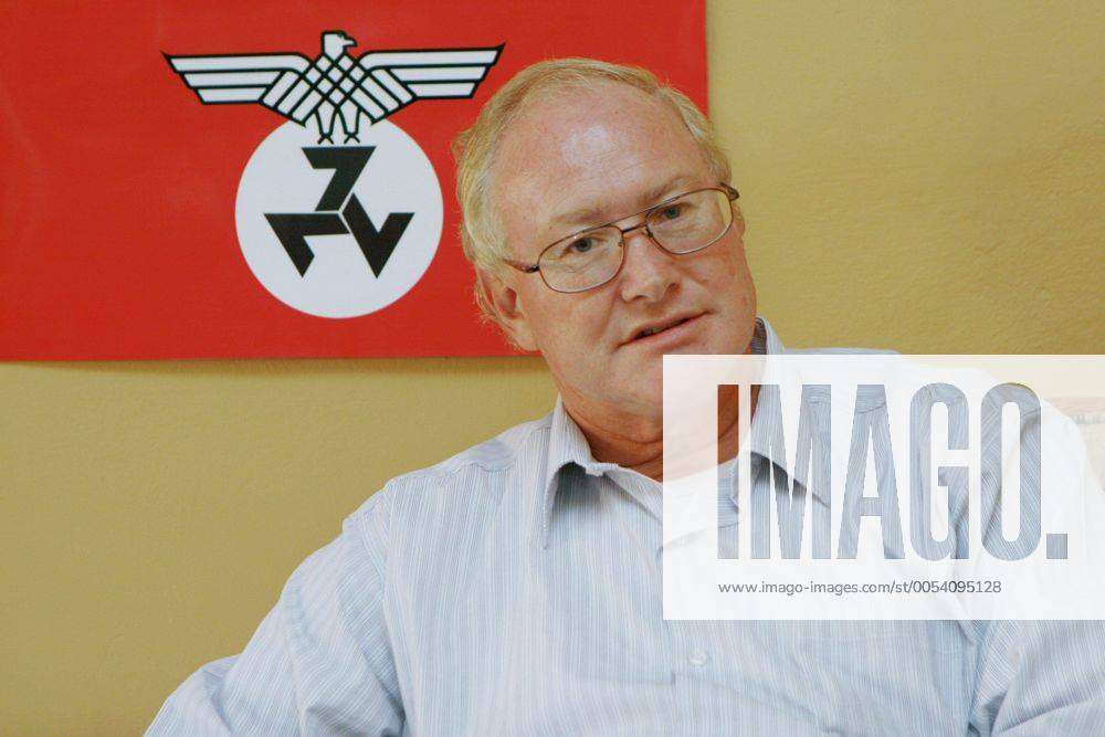 André Visagie former Secretary General of the far right group the