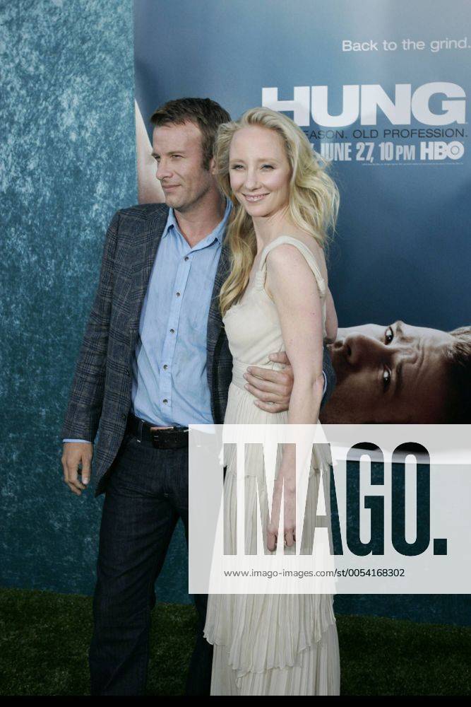 Thomas Jane and Anne Heche, stars of the HBO Comedy Series Hung arrive ...