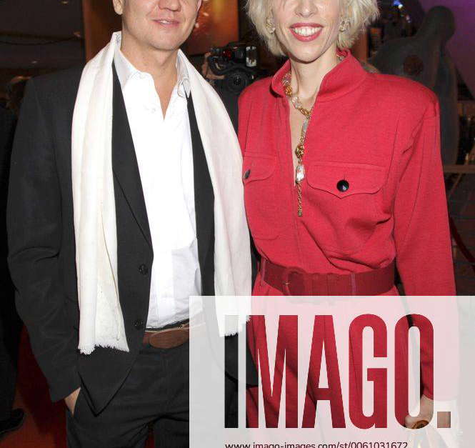 Anthony James and Katja Eichinger during the opening party at the 64th