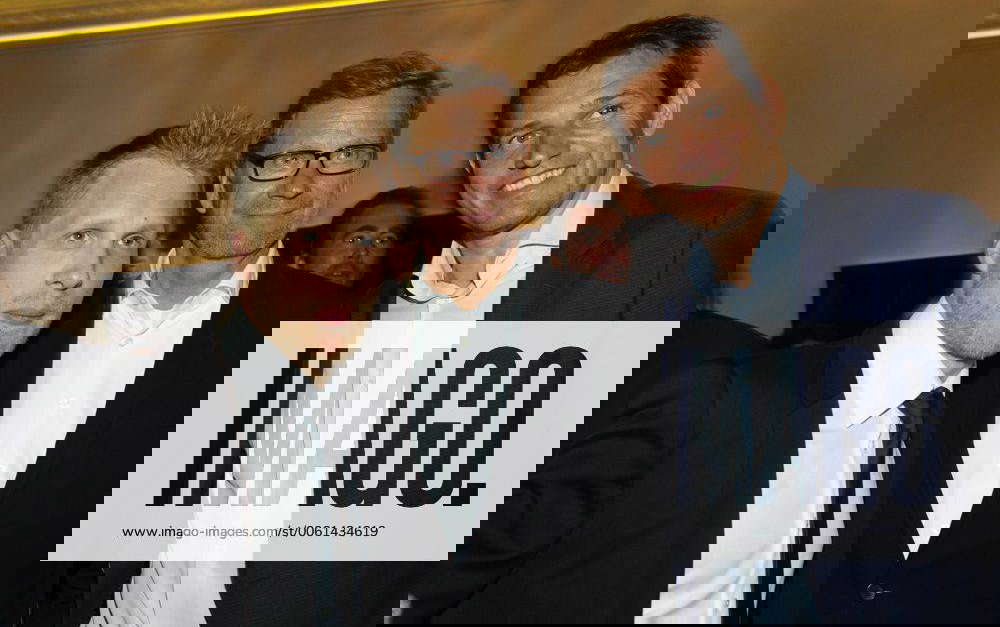 Oliver Pocher und Guido Westerwelle mit Freund Michael Mronz Players Night ATP World Turniers BMW Op