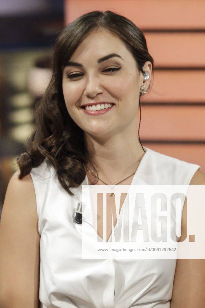 Actress Sasha Grey visited El Hormiguero TV show in Madrid on July 1st