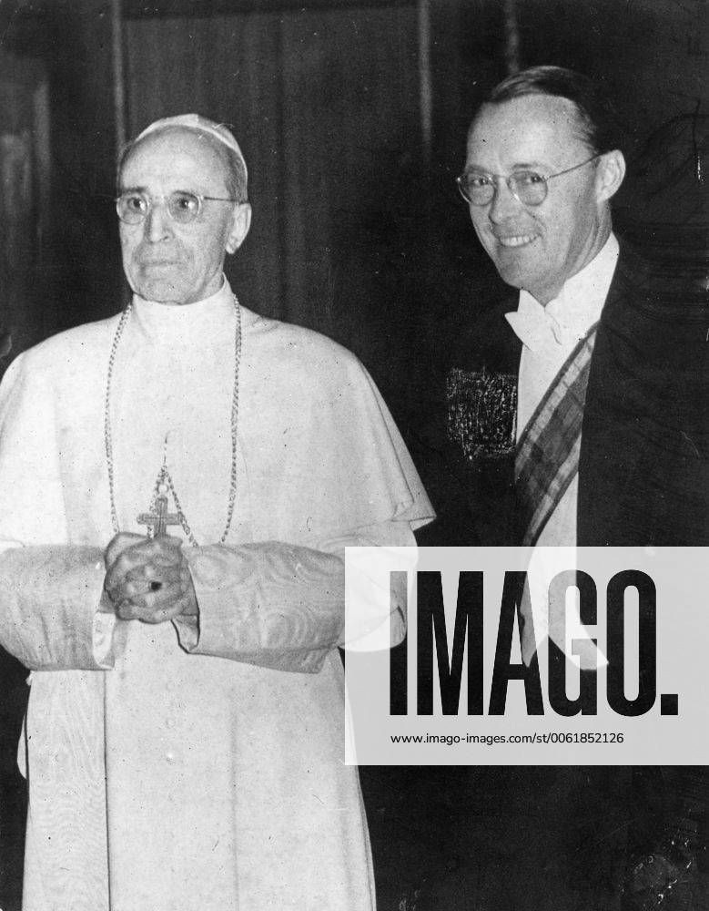 Pius Xii Rome Sep. 19, 1955 - Rome, Italy - POPE PIUS XII reigned as Head of the ...