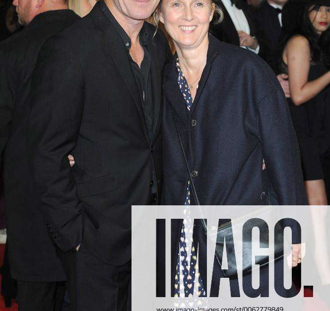 English actor Jason Isaacs and his wife, Emma Hewitt attending the 58th ...