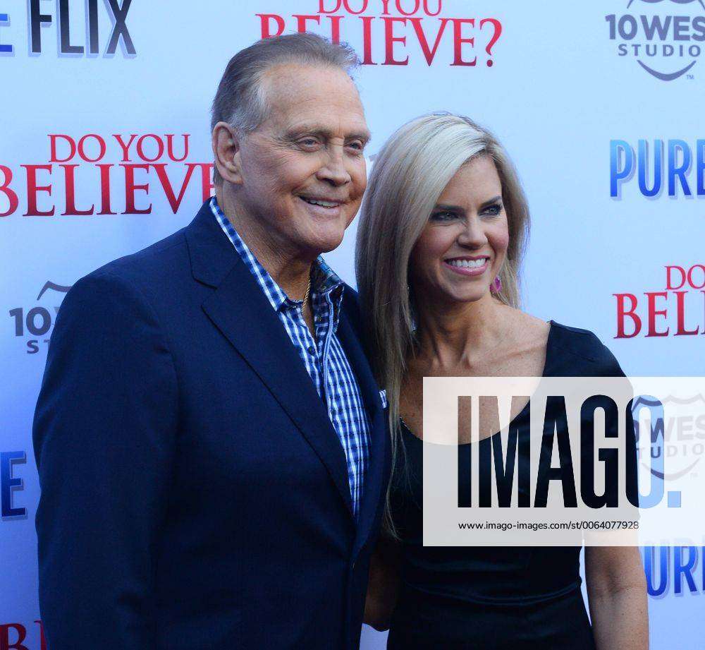 Cast member Lee Majors and his wife Faith Majors attend the premiere of the  motion picture