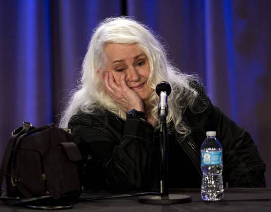 Los Angeles, California, U.S. - Jefferson Airplane singer GRACE SLICK  discusses her career in music