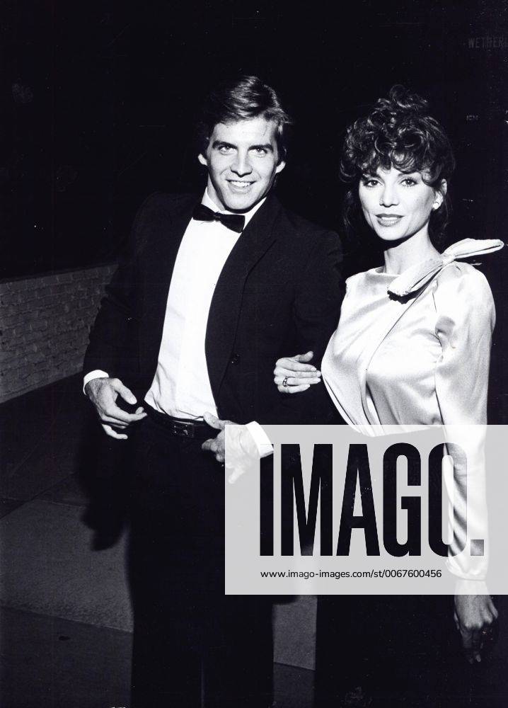 VICTORIA PRINCIPAL with husband Christopher Skinner.a