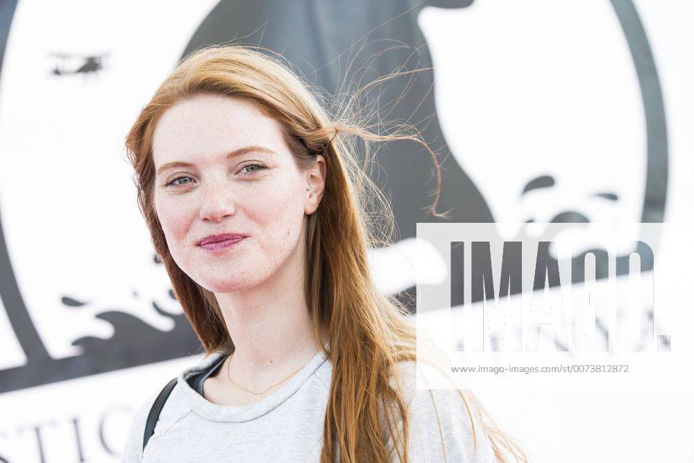 French Actress Fleur Geffrier Pose To The Media During The Presentation