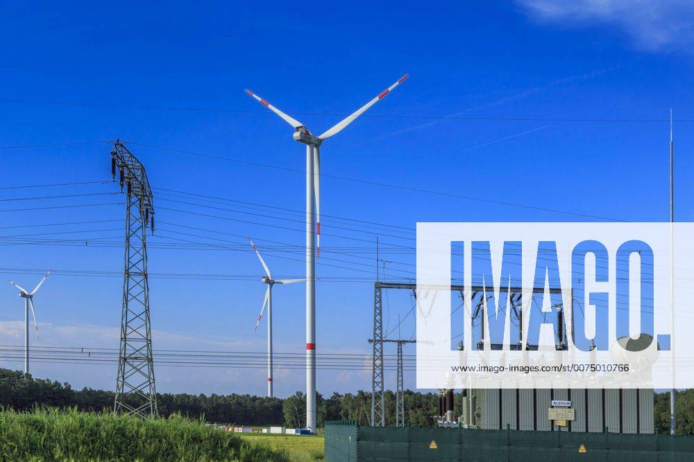 Trafostation für Windenergie DEU Brandenburg  Die Branche der ...