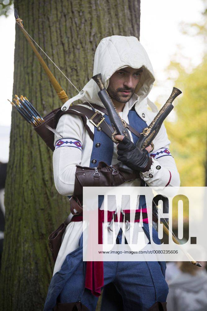 September 22, 2017 Kassel, Hessen, Germany Visitors in costume