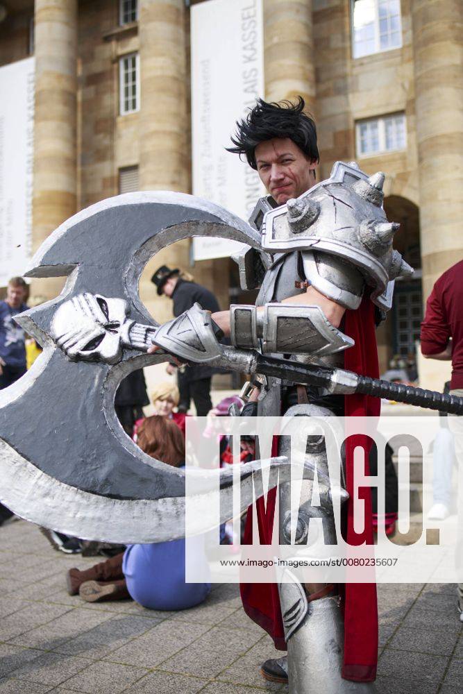 September 22, 2017 Kassel, Hessen, Germany Visitors in costume