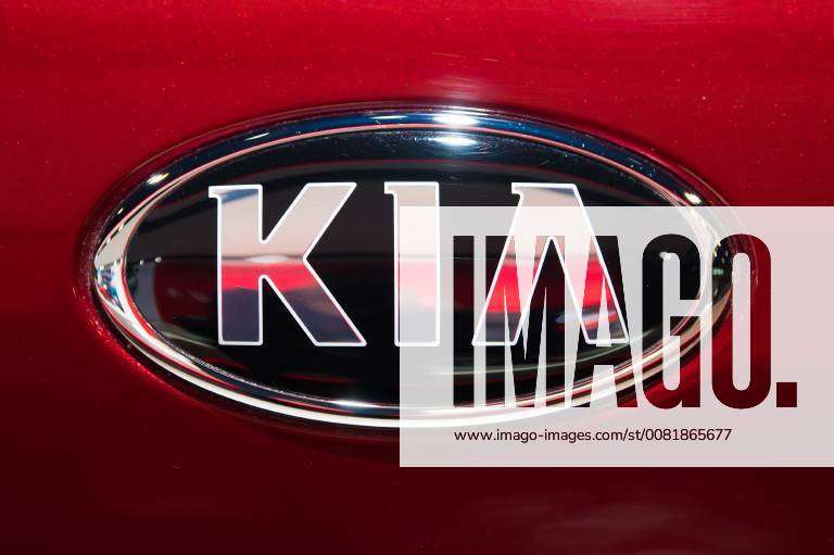 CHICAGO, IL - FEBRUARY 09: A rear view of a Kia emblem is seen at the  Chicago