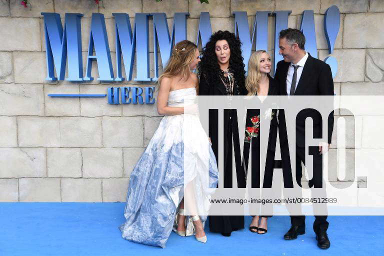 Mamma Mia! Here We Go Again Premiere - London Lily James (left), Cher  (second left) and Amanda