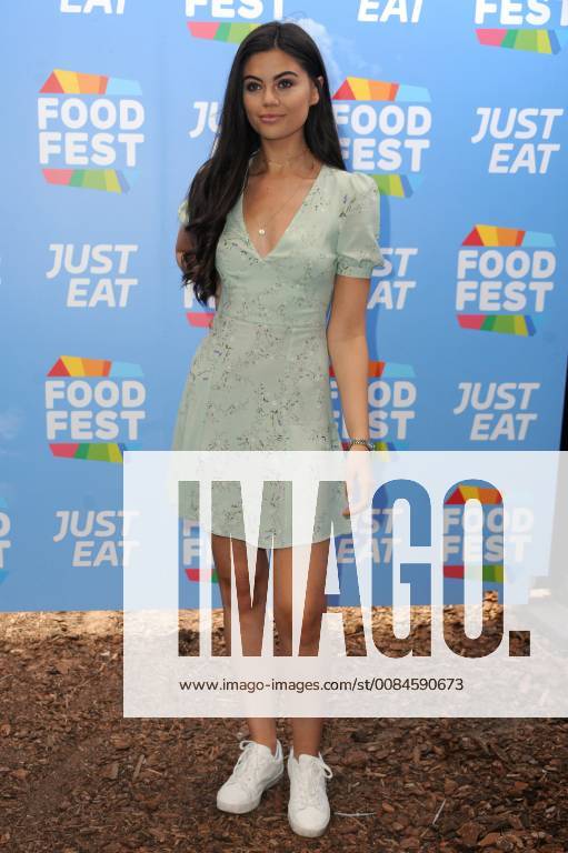 Emily Canham attends the VIP launch of Just Eat Food Fest: Fantasy
