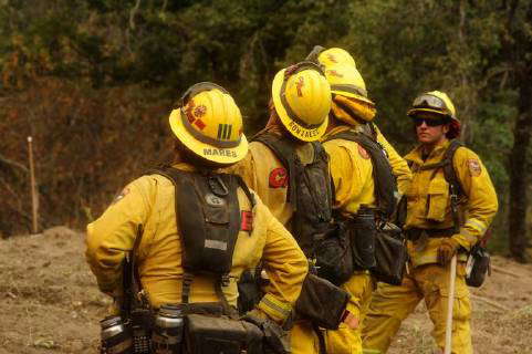 Boot Jack, California, USA - Boot Jack, California, U.S. - Firefighters ...