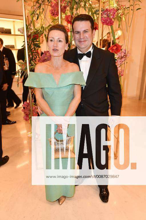 Hubertus Heil mit Ehefrau Solveig Orlowski beim 67. Bundespresseball 2018 im Hotel Adlon Kempinski