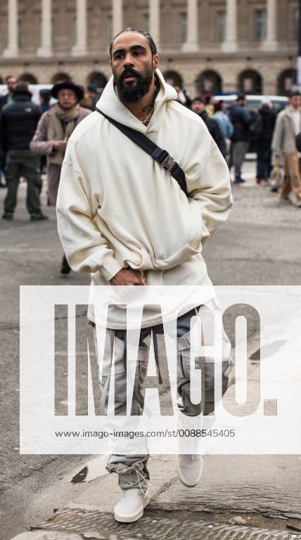 Jerry Lorenzo attending the Louis Vuitton runway show during Men s Fashion  Week in Paris - Jan