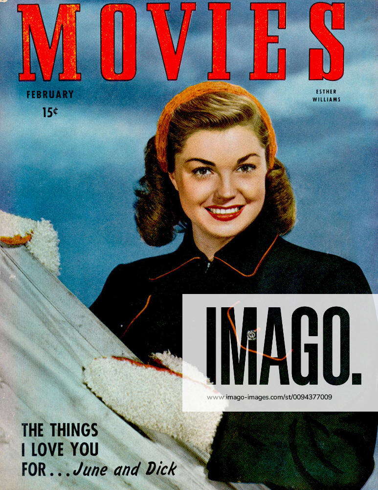 Esther Williams Movies Magazine Cover 01 February