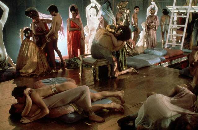 Roman Orgy Scene Film: Caligula (1979) Director: Tinto Brass & Bob Guccione  14 August