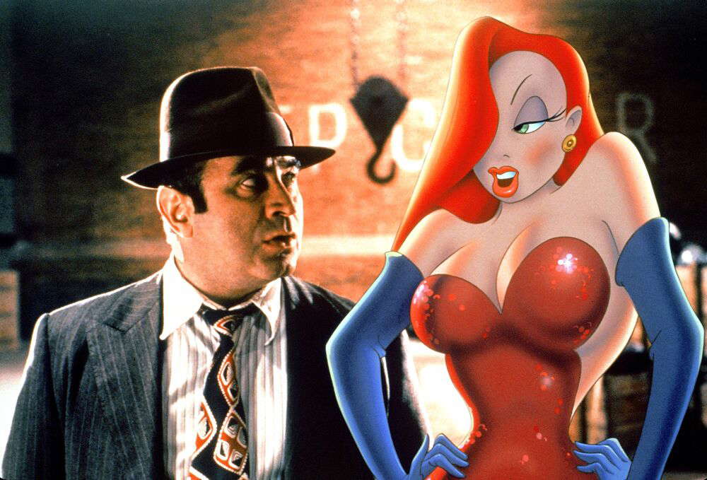 Jessica Rabbit And Roger Rabbit Movie Vintage 80s Who Framed Roger