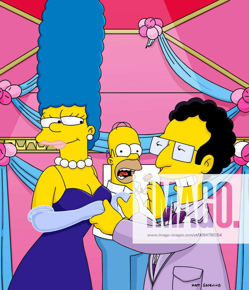 Marge Simpson Homer Simpson And Artie Ziff Television The Simpsons Season 2 Tv Serie Usa 0896