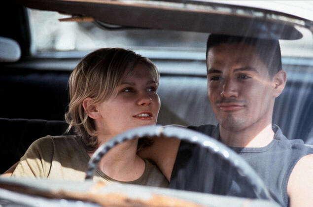 Kirsten Dunst & Jay Hernandez Characters: Nicole & Carlos Film: Crazy  Beautiful Director: John