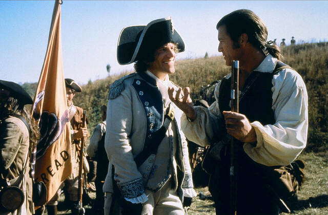 Tcheky Karyo & Mel Gibson Film: The Patriot Director: Roland Emmerich 27  June