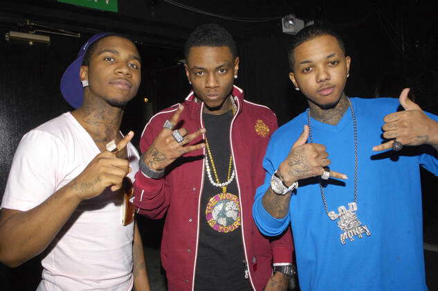 Rappers Lil B, Soulja Boy Tell Em and ARAB of S.O.D.M.G. attend the ...