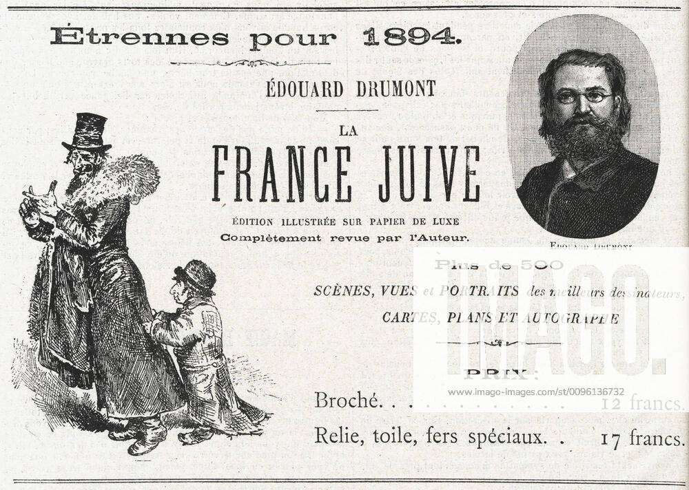 LA FRANCE JUIVE, édition illustrée