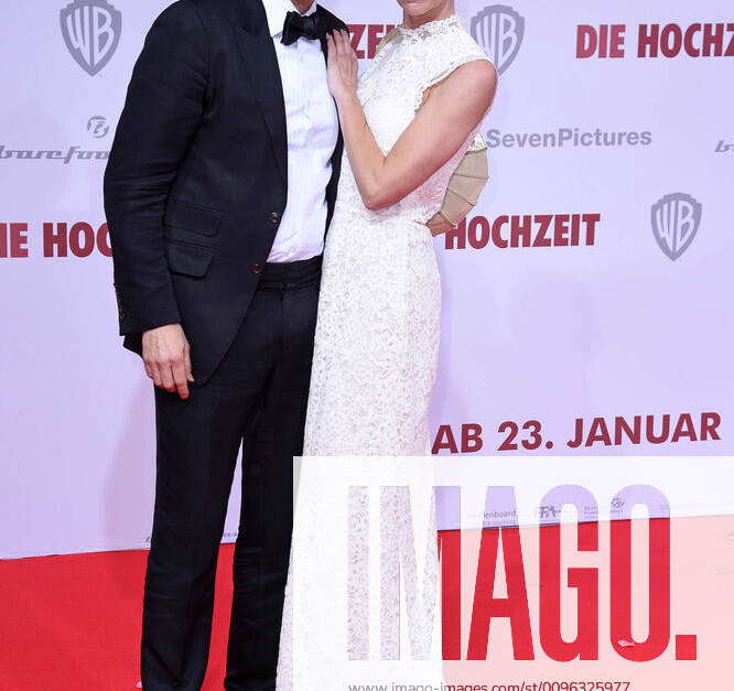 Simone Hanselmann mit Freund Guido Broscheit bei der Weltpremiere von