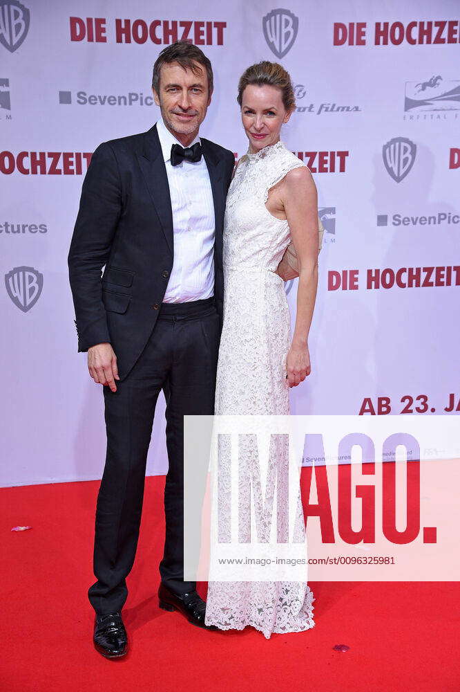 Simone Hanselmann mit Freund Guido Broscheit bei der Weltpremiere von