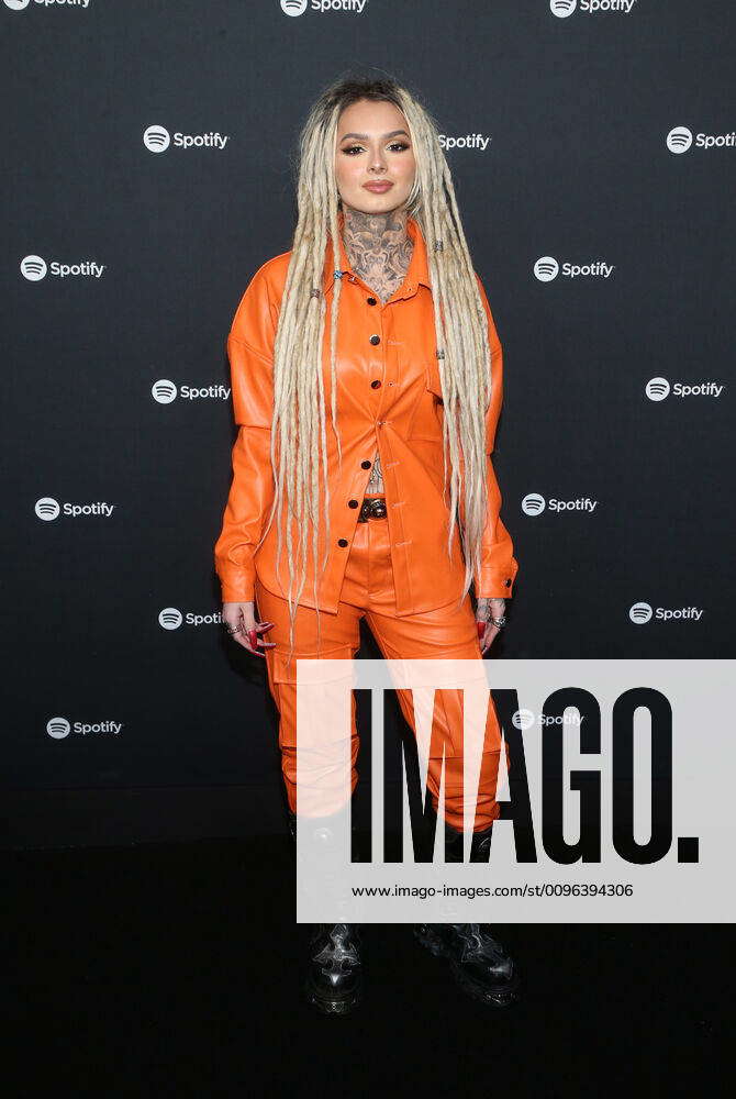 WEST HOLLYWOOD, CA - JANUARY 23: Zhavia Ward, at the Spotify Best New