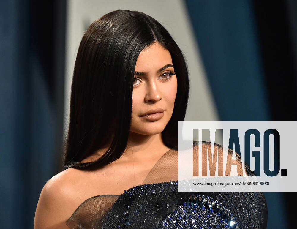 Kylie Jenner arriving at the Vanity Fair Oscar Party in Beverly Hills