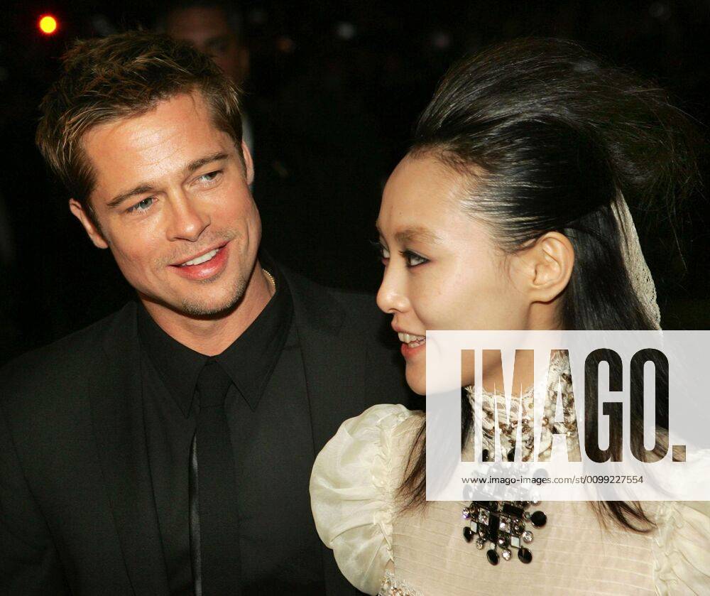 Brad Pitt, Rinko Kikuchi (wearing a Chanel dress) at arrivals for BABEL  Gala Premiere - Toronto