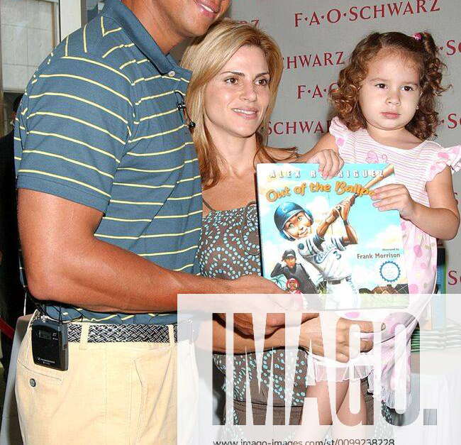 Alex Rodriguez, Cynthia Rodriguez, Alex Rodriguez, Natasha Rodriguez At  In-Store Appearance For Out Of The Ballpark Book Reading To Benefit The Arod  Family Foundation, Fao Schwarz Toy Store, New York, Ny, July