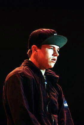 The Rapper Marky Mark 1 Konzert 95: Marky Mark, Sänger, Unterhosenmodel, Rapper, Pop