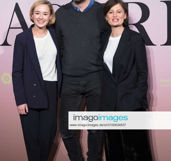 134 Alba August Actress and Pernille Fischer Christensen director pose at  the Becoming Astrid Unga