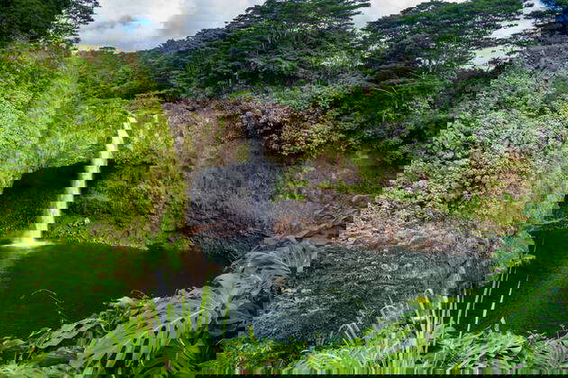 Rainbow Falls Hawaii Wasserfall Fotos | IMAGO