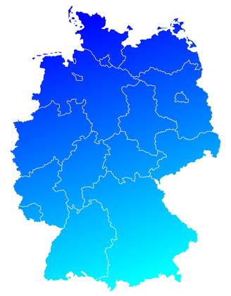 Deutschland, landkarte