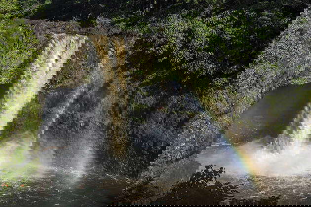 Rainbow Falls Hawaii Wasserfall Fotos | IMAGO